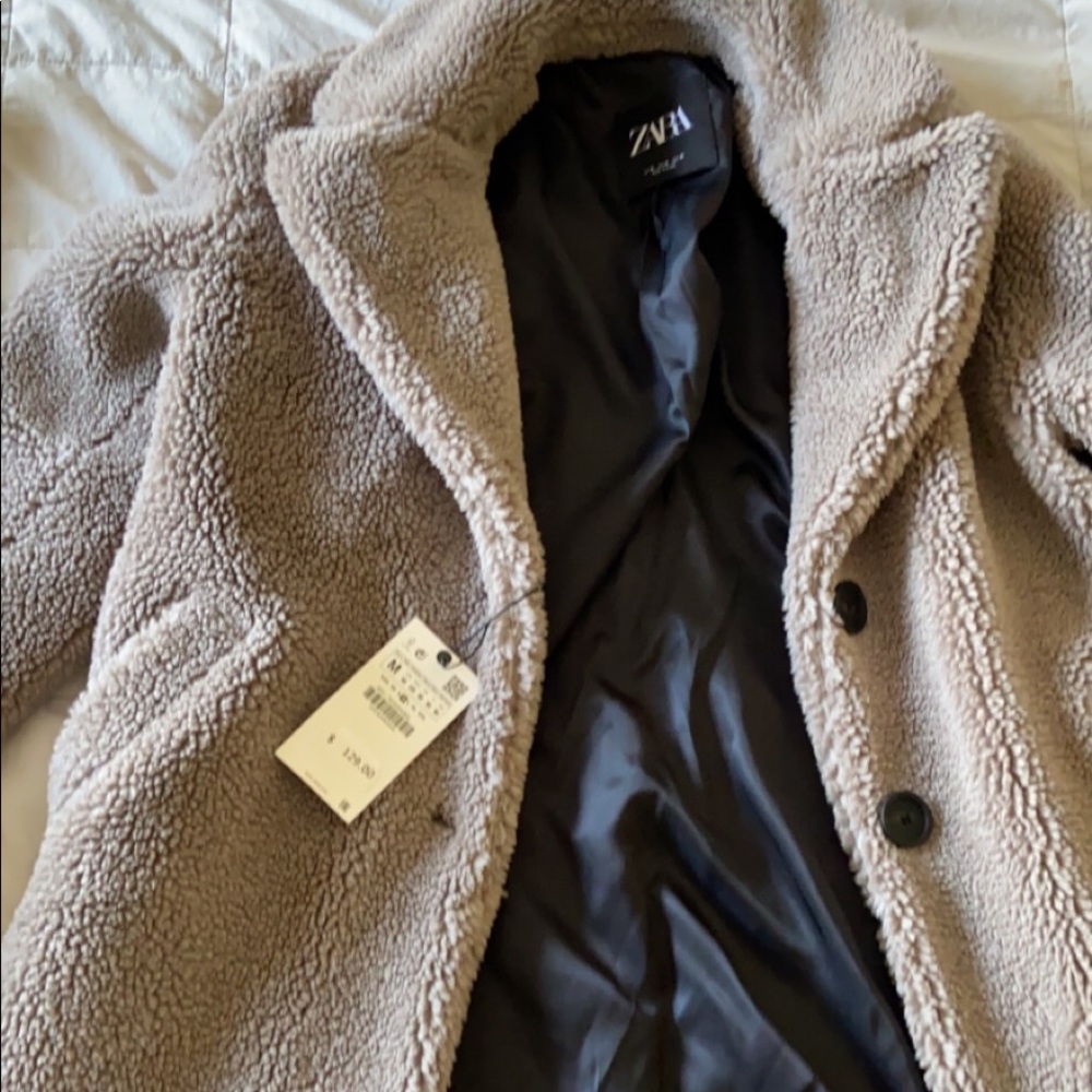 Zara - teddy coat